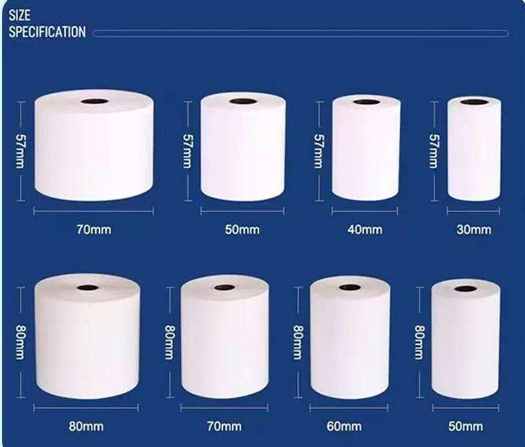 Good Quality OEM ATM Credit Card Cashier 80mm 57mm Thermal Printer Roll Paper for GRG ATM Machine