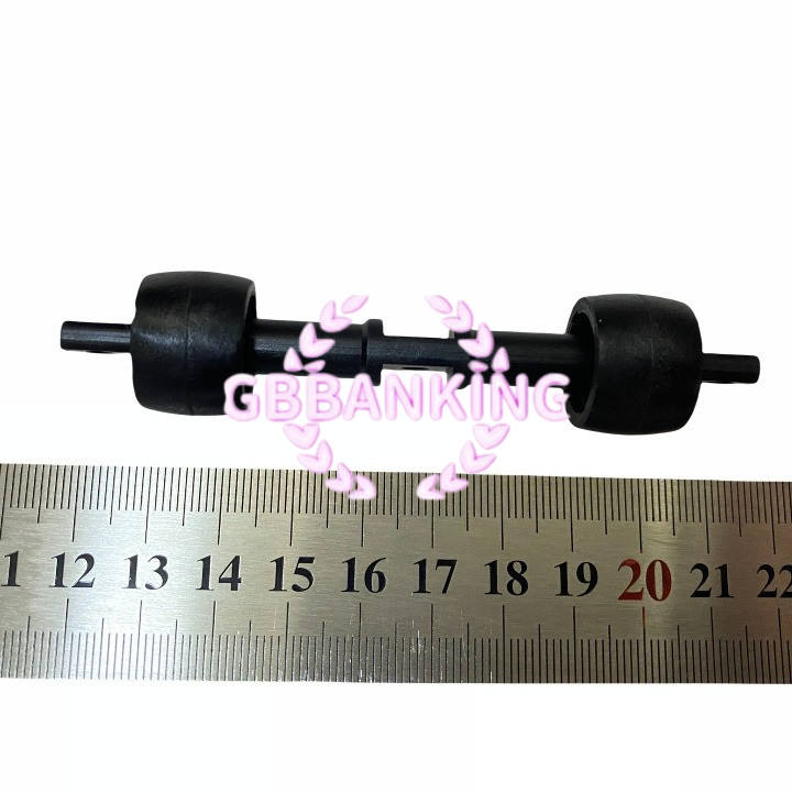 Glory Crown Pulley Shaft Set COMPONENT for BANKNOTE SORTING COUNTING MACHINES